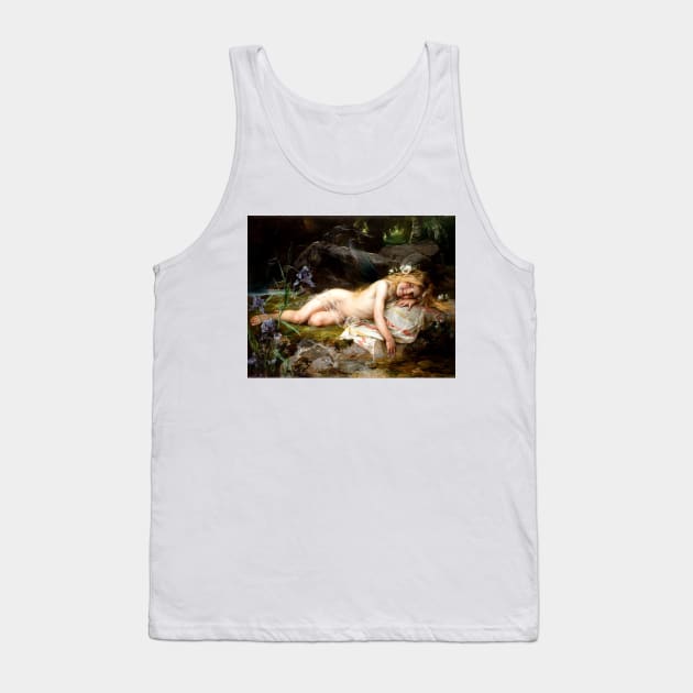 Forest Nymph - Paul Hermann Wagner Tank Top by forgottenbeauty